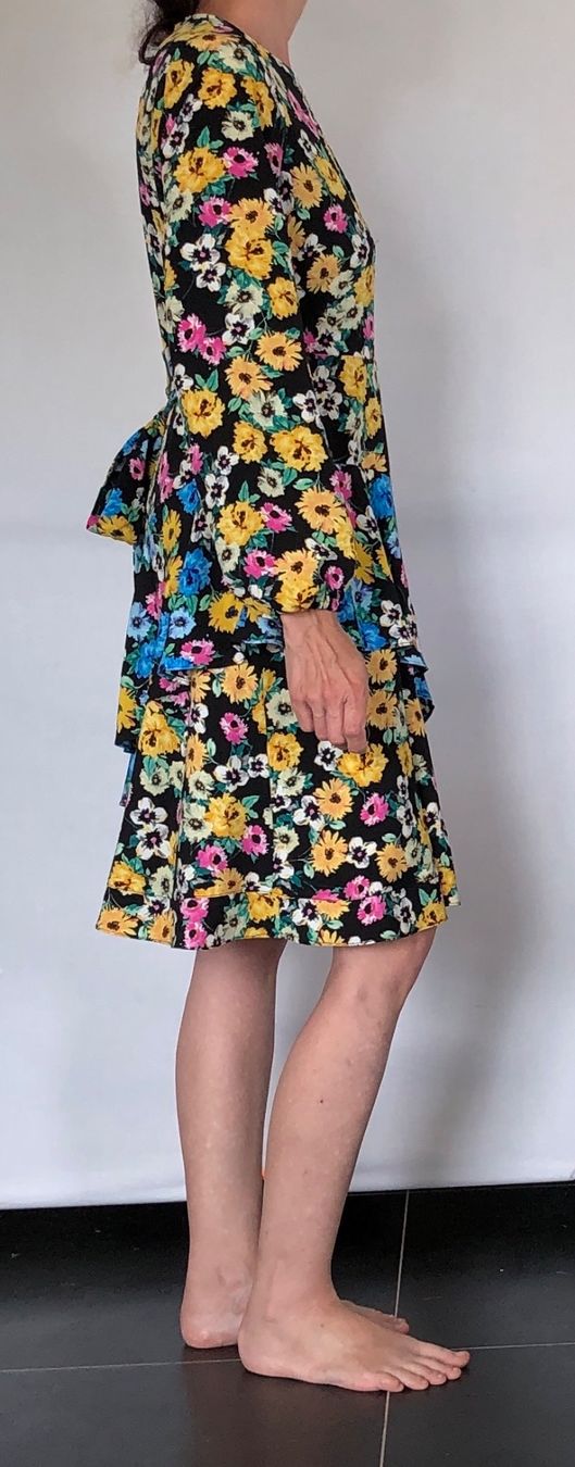 Vestiti: Robe à fleurs volantée Wallis taille 36 neuve – Nuovo e nell'imballaggio originale da Coppet venduto da Vanessamode 5
