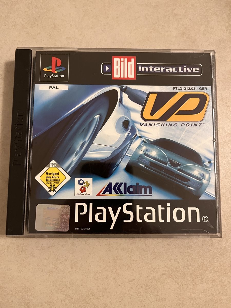 Spiele: Vanishing Point PS1 – Gebraucht aus Suhr von SchnapperCH