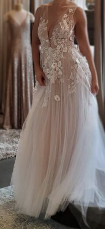 Märchenhaftes Brautkleid von Anna Kara, Gr. 36/38, neuwertig