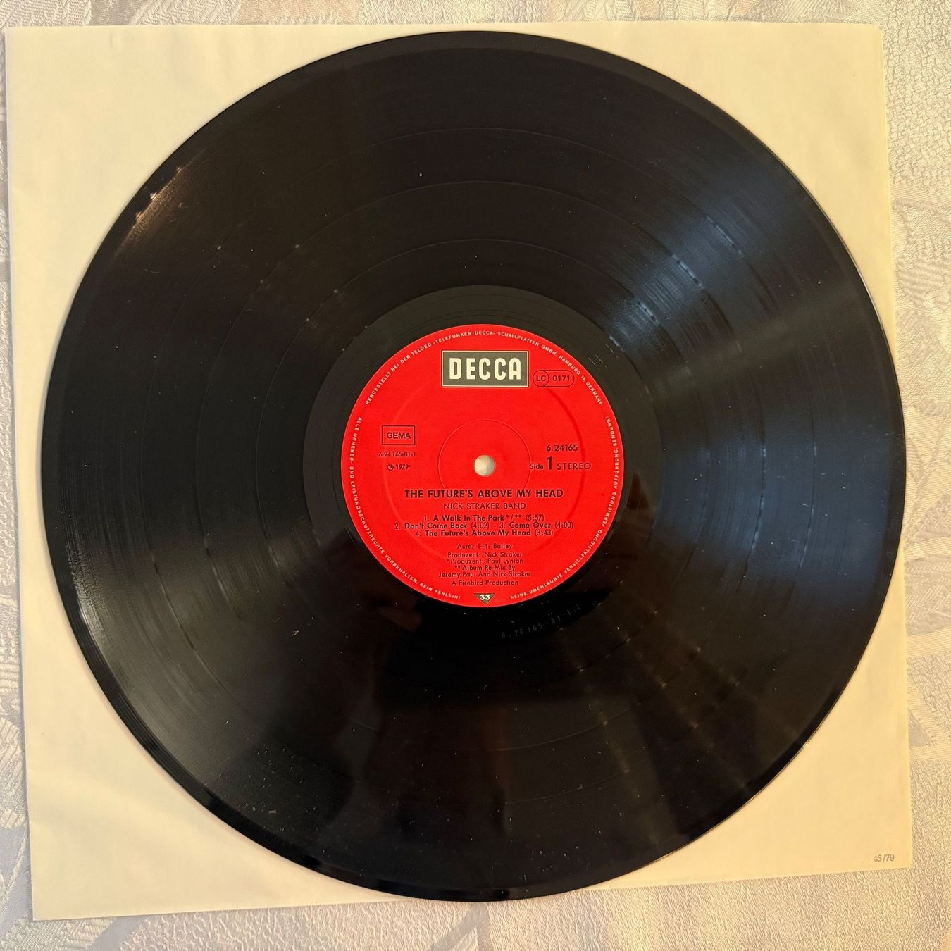 Dischi in vinile: NICK STRAKER BAND - A WALK IN THE PARK – Usato da Zürich venduto da fehlton 2