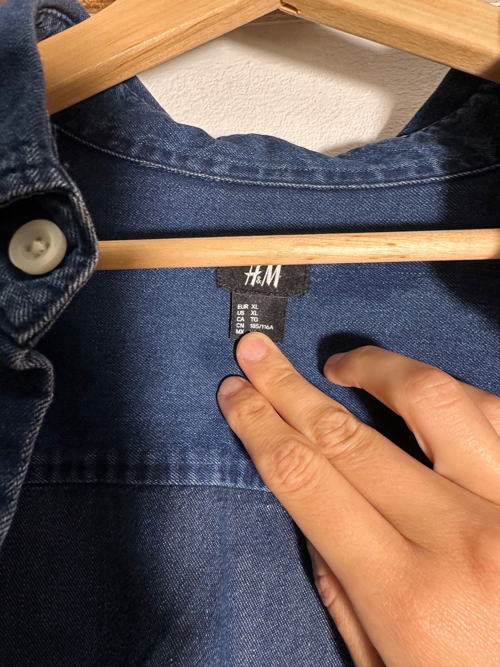 H&M Camicie: Männerhemd Jeans XL – Usato da Zürich venduto da mbu_5f9r 1