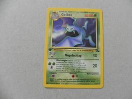Golbat Pokémon Sammelkarte 1. Edition Ausgabe 1999 - 2000