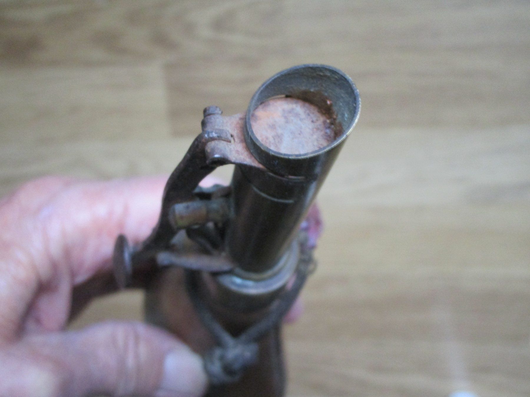 Flaschen: Antikes Pulverhorn – Gebraucht aus Heimberg von Lupo57 3