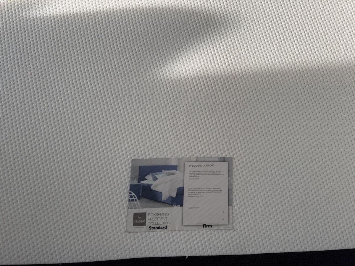 Letti: Boxspringbett President Comfort Firm mit Topper – Nuovo (secondo la descrizione) da Buchs AG venduto da Bela11 4