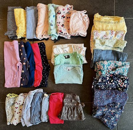 Kleiderpaket Sommer Mädchen Gr. 86
