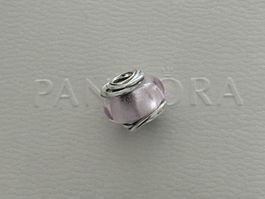 Pandora Rosafarbenes Murano-Glas Charm - RRP CHF 59