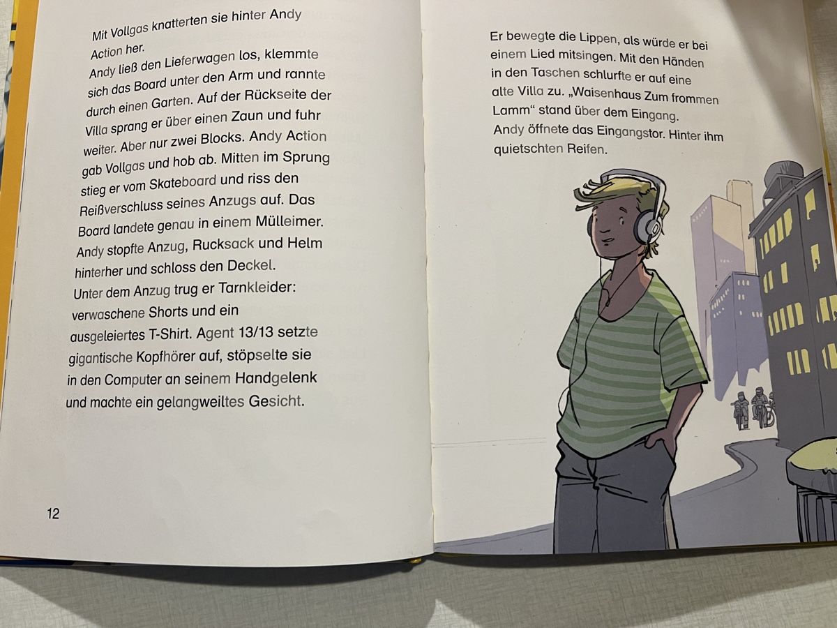 Libri: Buch von Leserabe: Agent Andy Action - 3. Lesestufe – Usato da Wohlenschwil venduto da SmokyAnnie 2