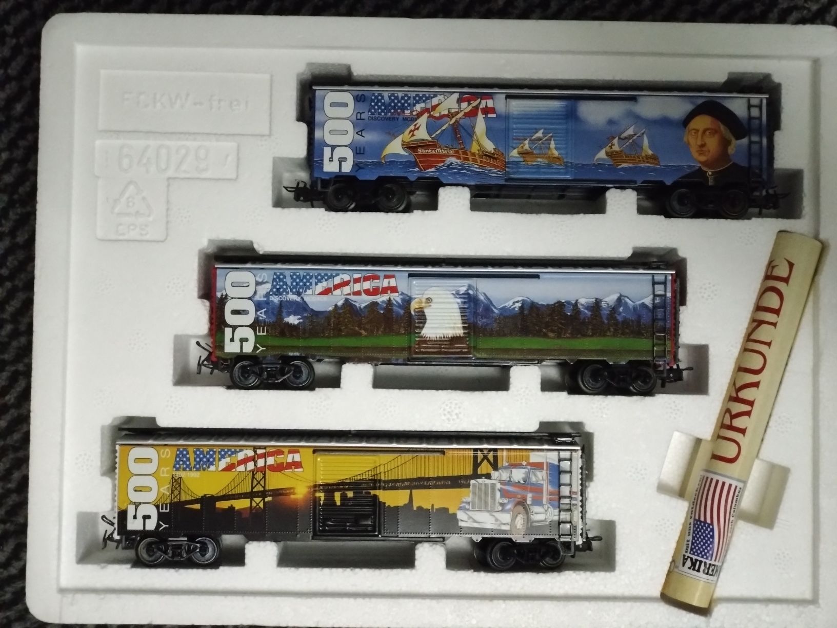 Märklin Modellini di ferrovie: Märklin 84564 Güterwagen-Set "Special Box Car Set" – Nuovo (secondo la descrizione) da Winterthur venduto da fab_gh27 1