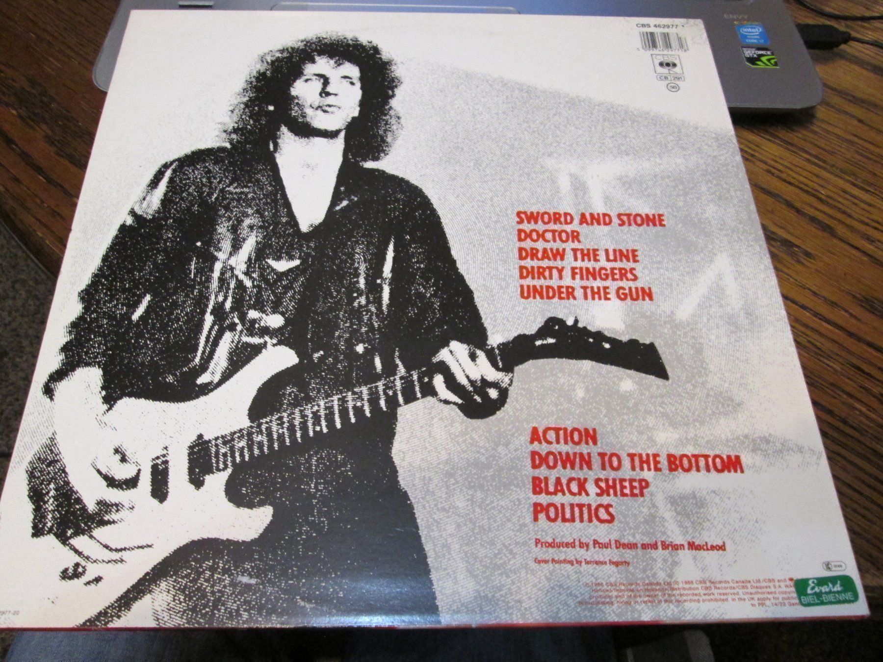 Schallplatten: Vinyle Paul Dean Hard Core CBS 1988 Occasion – Gebraucht aus la Chaux-de-Fonds von Lampe 3
