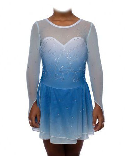 Vestiti & Gonne: Eiskunstlauf Eislauf Kürkleid 134  neu – Nuovo (secondo la descrizione) da Zürich venduto da tedundthea