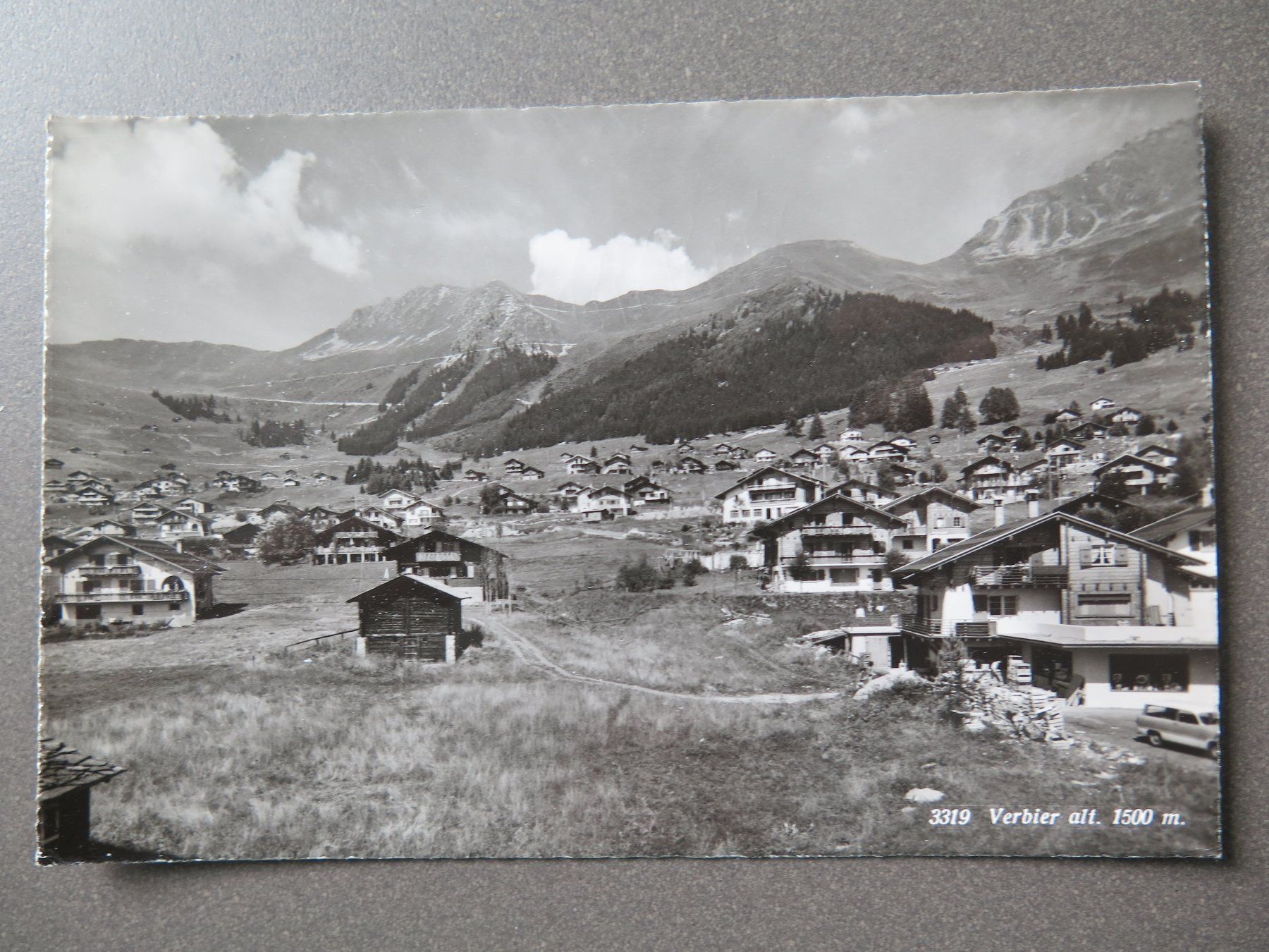 Ansichtskarten: VERBIER - NR. 3319 (MARCEL ROUGE, LAUSANNE) – Gebraucht aus Wittenbach von lipasal