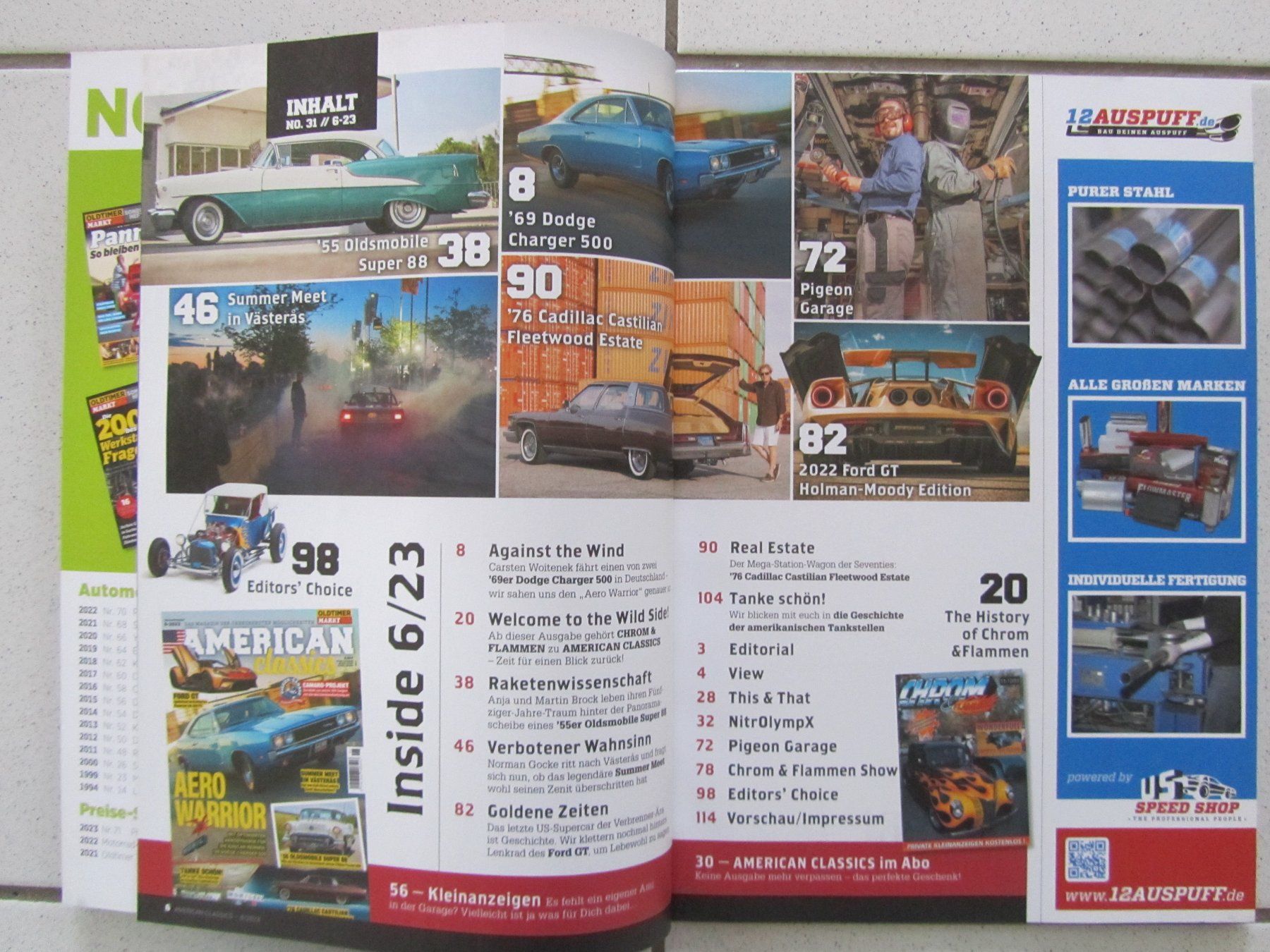 Riviste & Magazine: American classics, Heft 6 von 2023 – Usato da Weiningen ZH venduto da dietsch57 1