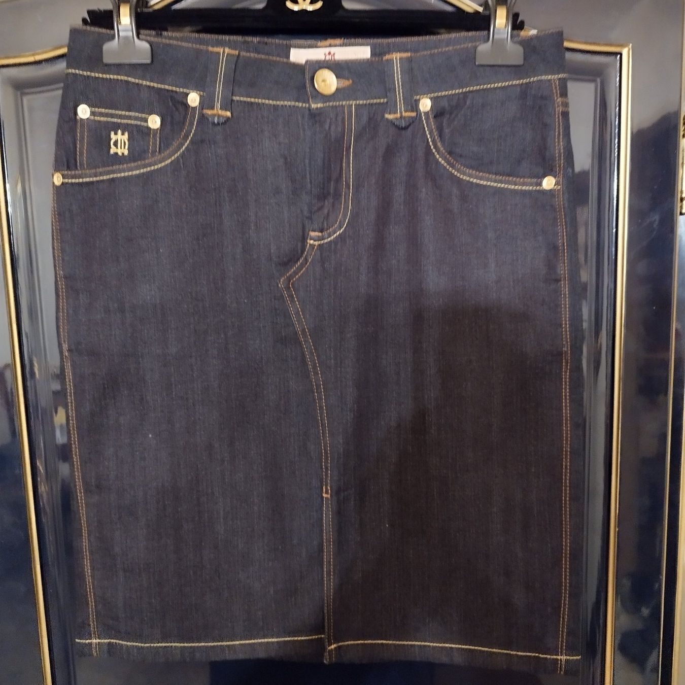 Gonne: Code One Jeans Rock Damen gr 42 it Neu – Nuovo (secondo la descrizione) da Basel venduto da pro_79rs 3