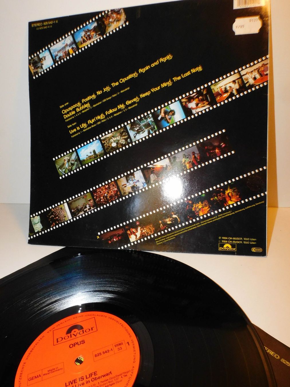 Schallplatten: Lp Schallplatte Opus Live is Life - 1984 – Gebraucht aus Sursee von 76 2