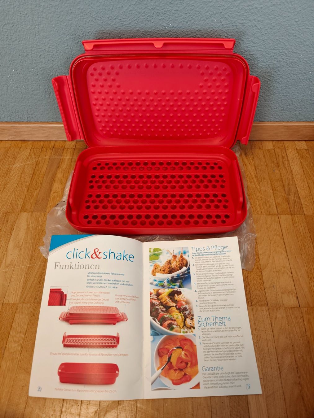 Tupperware Contenitori & Simili: Tupperware Click & Shake – Nuovo (secondo la descrizione) da Luzern venduto da schuhparadies159 1