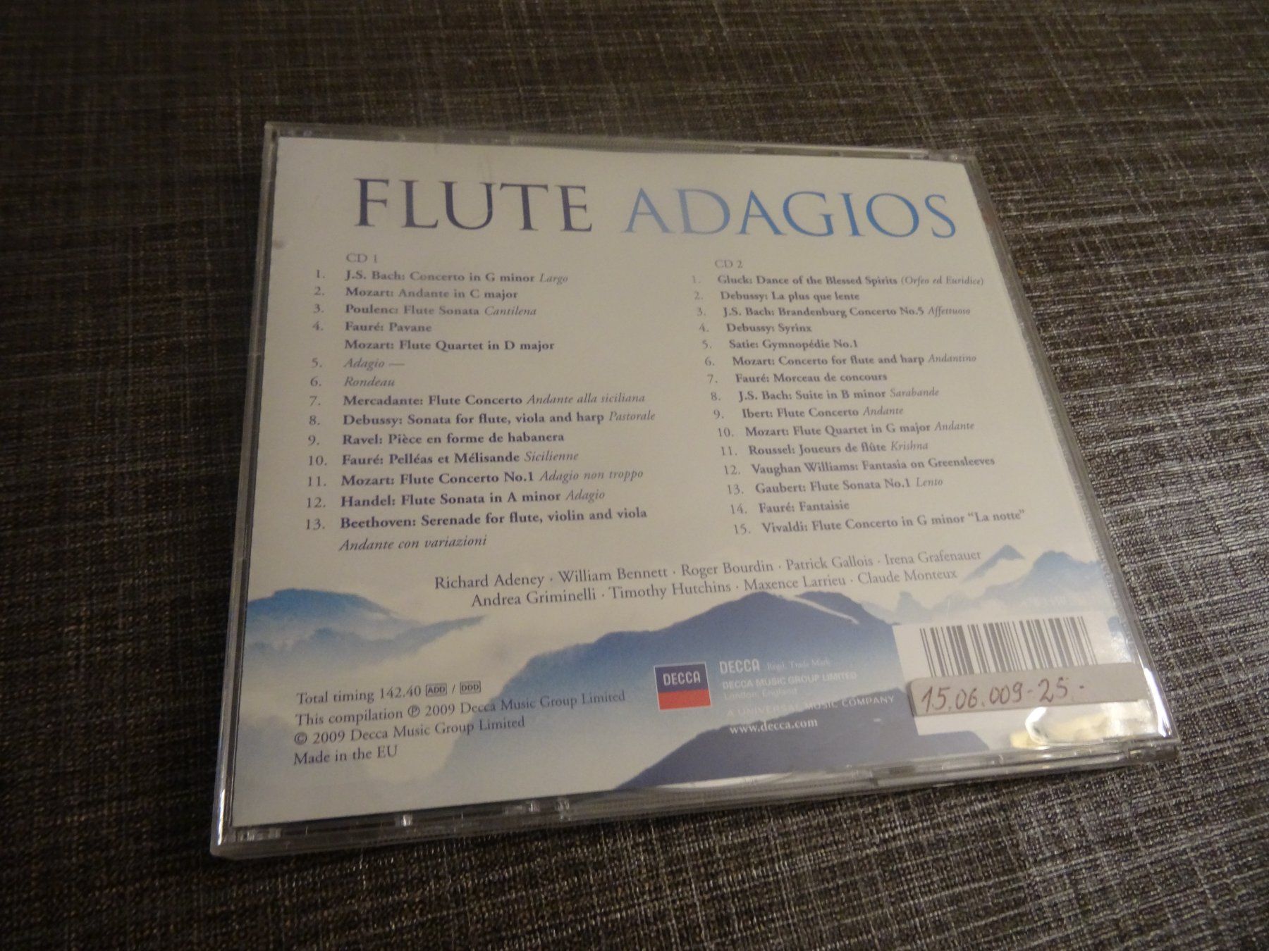 CD: Flute Adagios CD – Usato da Olten venduto da Disc-Ausverkauf 1