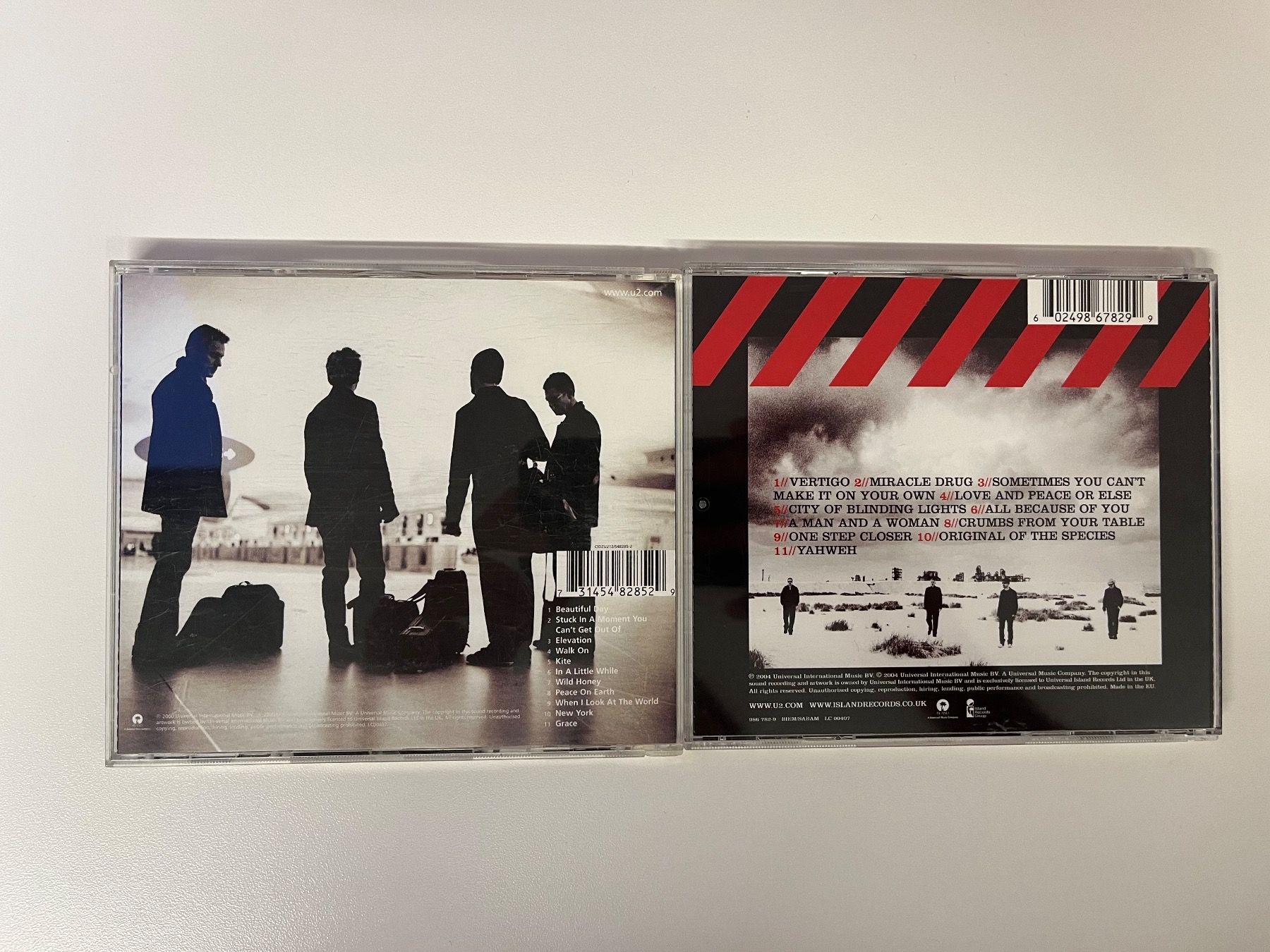CDs: 2 cd - U2 – D'occasion à Chapelle-sur-Moudon par Chamard78 1