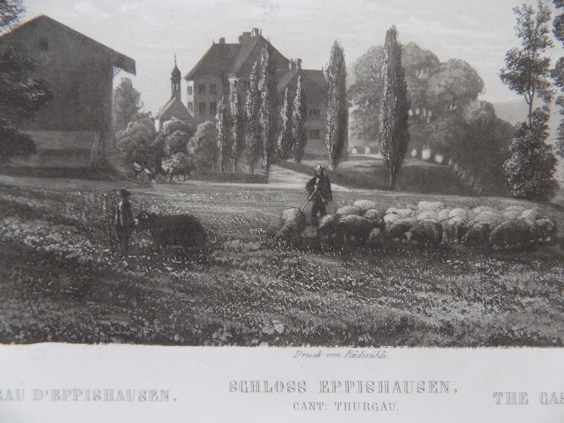 Gravures: Eppishausen Schloss in Erlen – D'occasion à Risch par Rischli15 7