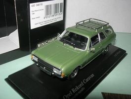 Opel Rekord Caravan 1966 grün ° Minichamps 1:43