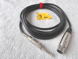 Kabel Cable PRO no226 XLRf - Jack 3m Switchcraft  bgbU