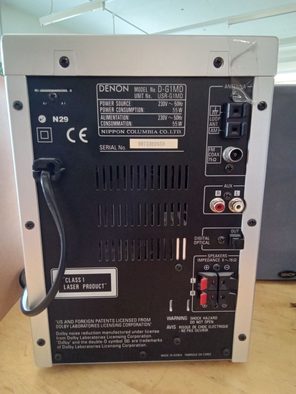Denon Lettore multimediale & Streamer: Denon D-G1MD Stereo-Anlage Set – Usato da Pratteln venduto da Cartonsducoeur_bl 2
