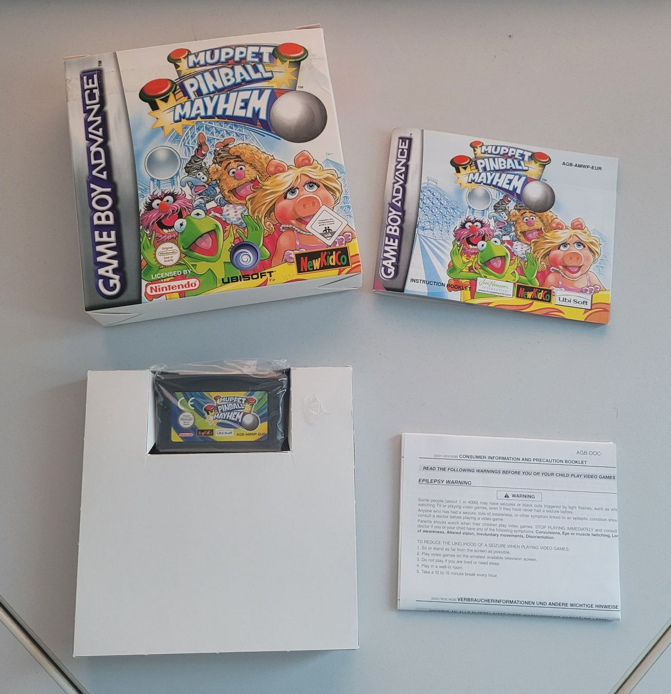 Giochi: Muppet Pinball Mayhem (GBA), selten! – Usato da Uezwil venduto da -Retrogames- 1