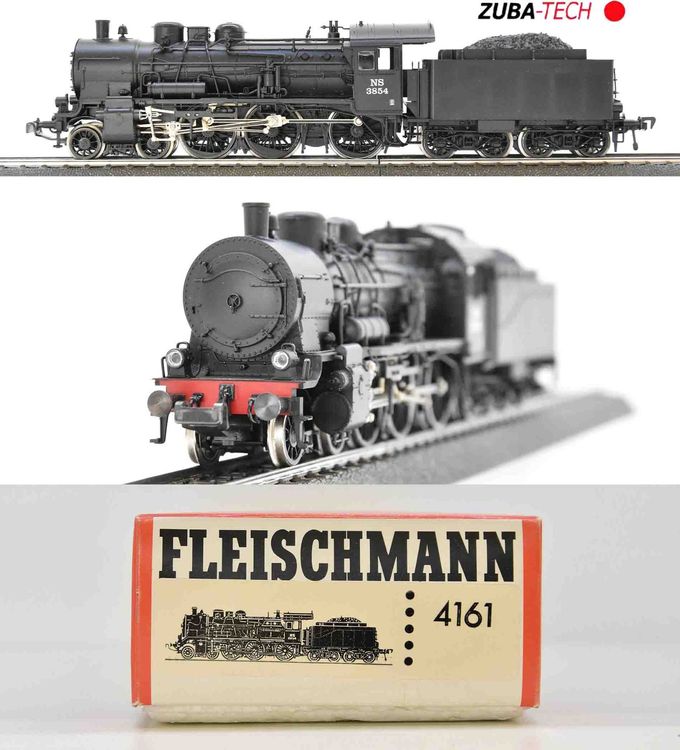 Locomotive Vapeur HO Fleischmann 4161 F1080 - 230.F.641 - Occasion Testée