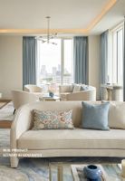 Jacquardstoff Kissen 30x50, elegant, English style
