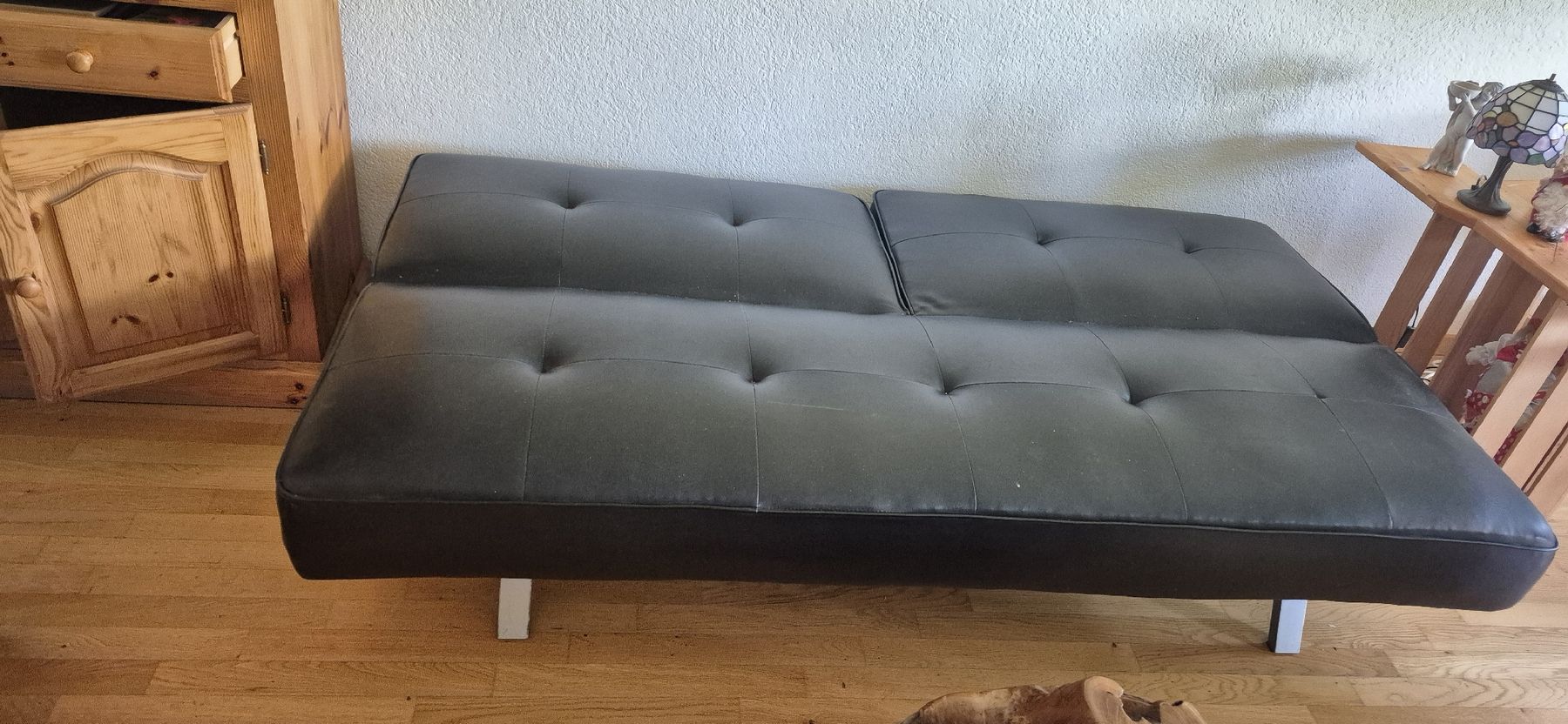 Divani: Schwarze Bett-sofa – Usato da Bern venduto da sam052 2