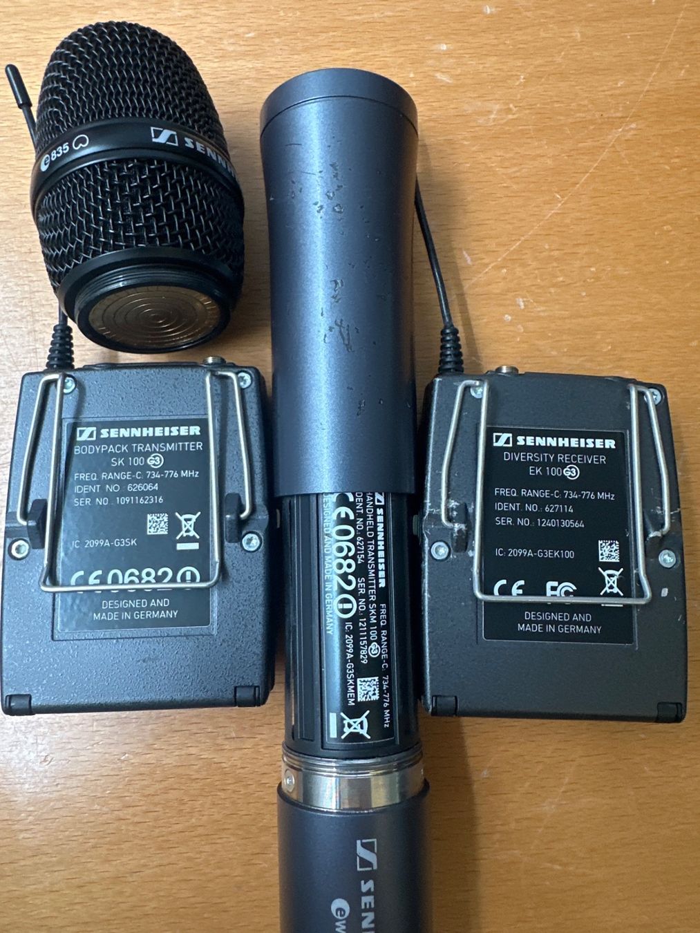 Batteria CELLONIC 1600mAh 2.4V Per Cuffie Sennheiser - Compatibile Con EK 2000, SKM 100, SK 100 (ew100 G3), Sostitutiva BA2015
