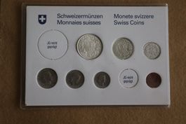 Schweizer Münzset 1959 – komplette Jahrgangszusammenstellung