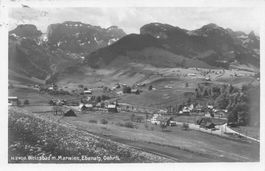 Weissbad AI Ebenalp Marwees Oehrli Alpen Panorama