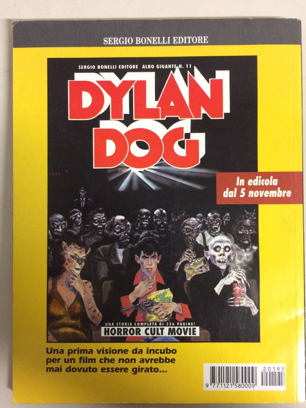 Fumetti: DYLAN DOG # 195 UNO STRANO CLIENTE Sergio Bonelli Ed. 2002 – Usato da Vezia venduto da Aquarius_Age 1