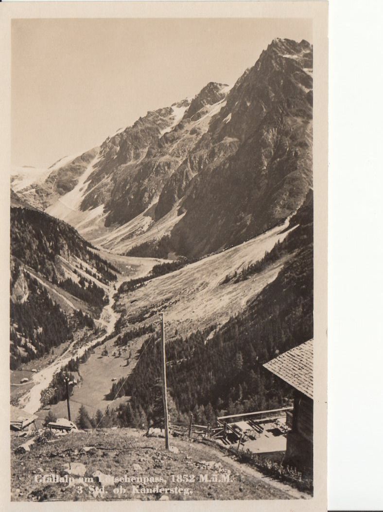 Cartoline postali: Gfällalp, ca. 1945 – Usato da Bürglen TG venduto da StampGraf