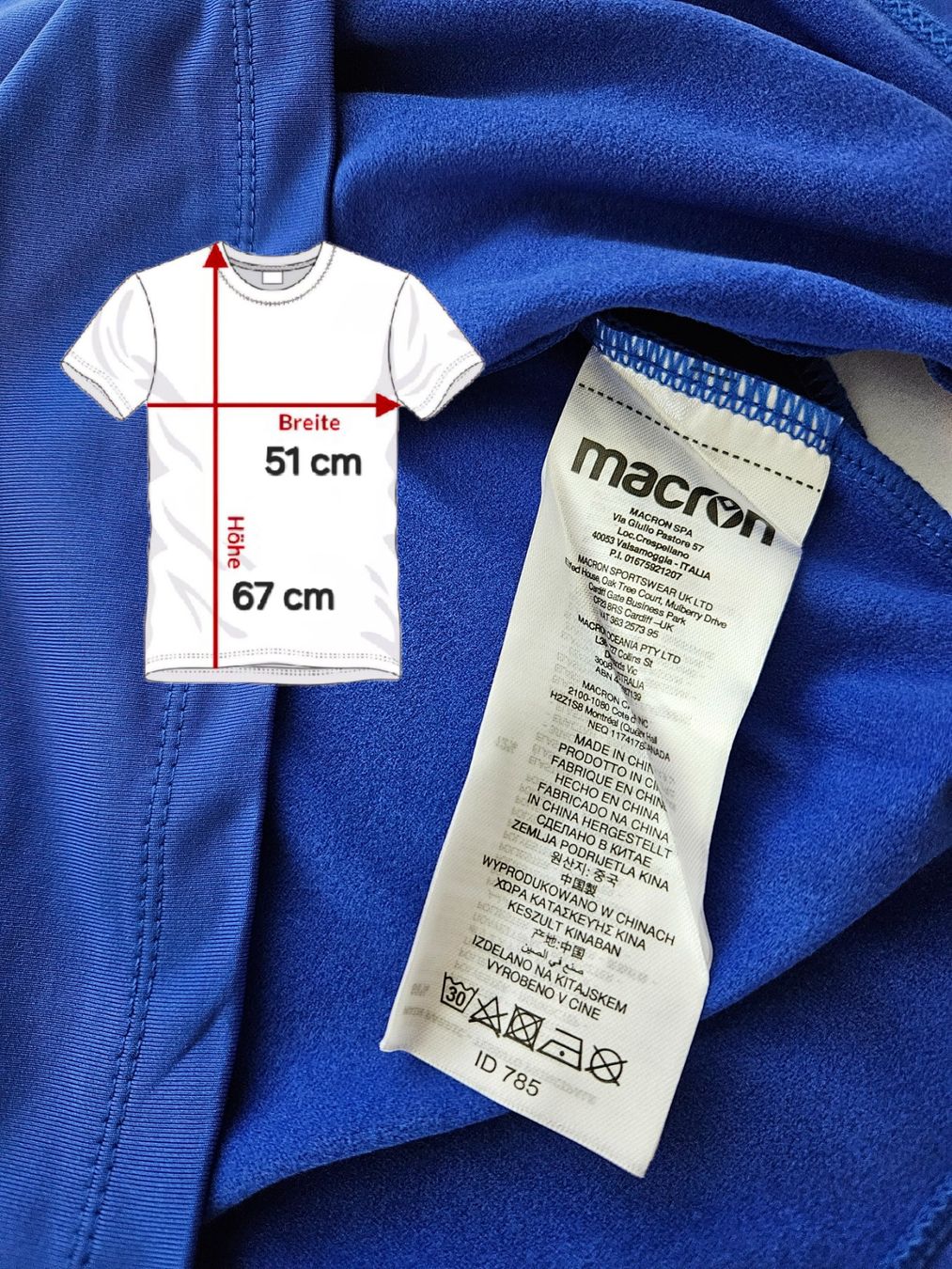 Leibchen & Hosen: FC Basel Trainingsoberteil Macron NEU Grösse S FCB Jacke – Neu (gemäss Beschreibung) aus Hägglingen von United-Village-Trade 7