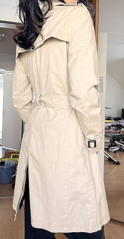 Cappotti: Damen Trenchcoat/Mantel S von Mango – Usato da Niederwangen BE venduto da mcp_l62p 3