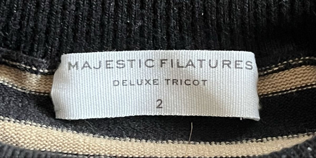 Pulls & Sweat-shirts: Pull MAJESTIC FILATURES – D'occasion à Lausanne par micou47 2