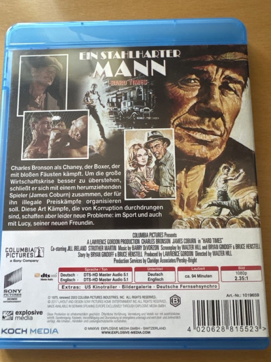Tutti i DVDs: Ein Stahlharter Mann – Usato da Brunnadern venduto da Nanuk60 1