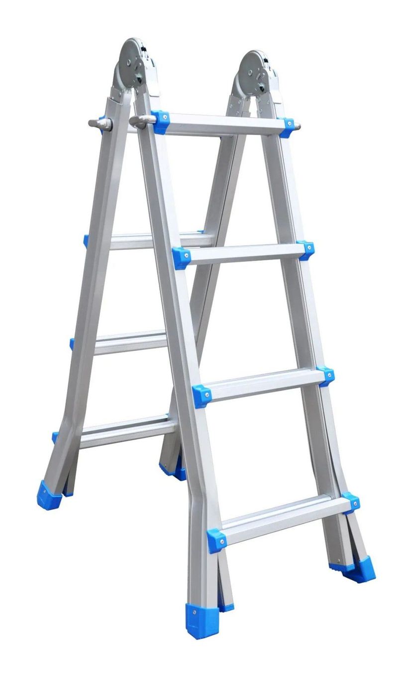 Scale: VaGo Alu Teleskopleiter 4x4 402cm – Nuovo e nell'imballaggio originale da Bottighofen venduto da zaap