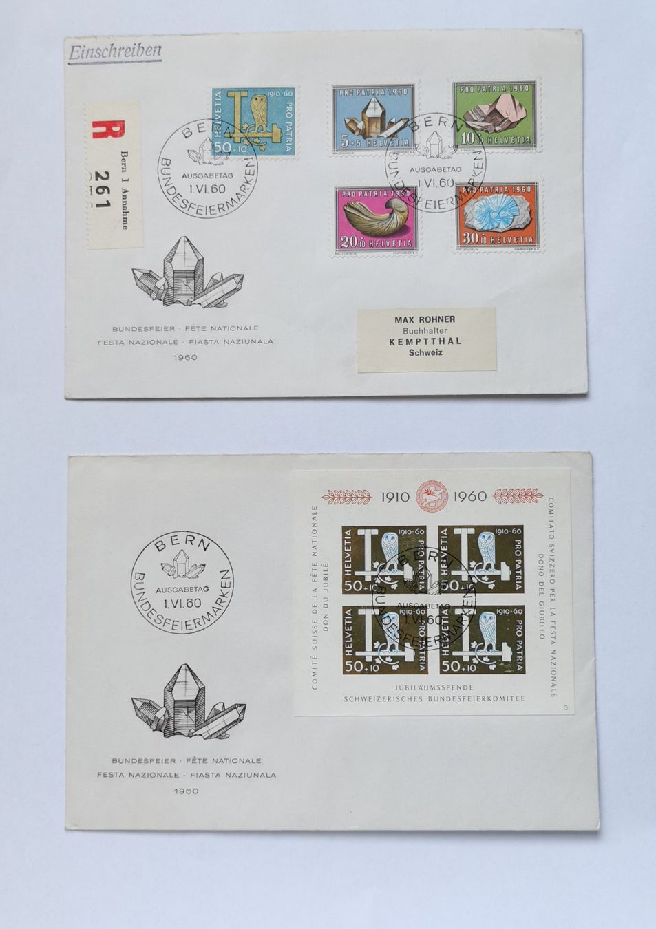 Tous les timbres: Ganzsache/FDC PP 1960 – D'occasion à Aadorf par Chnorli-Furz