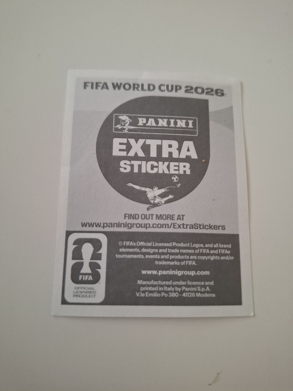 Panini Carte collezionabili: Panini extra sticker Pink achraf Hakimi 2026 – Nuovo (secondo la descrizione) da Buttisholz venduto da Flop 1