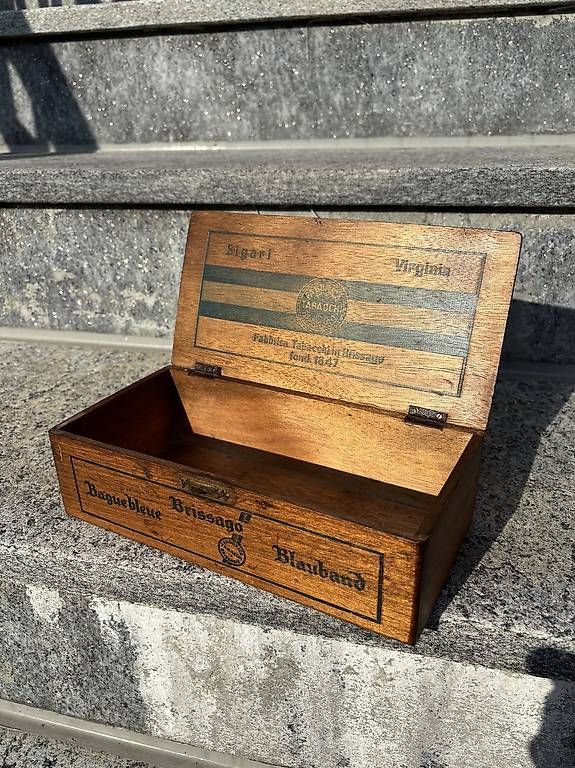 Sigari: Scatola sigari Brissago – Usato da S. Antonino venduto da raffosuisse 1