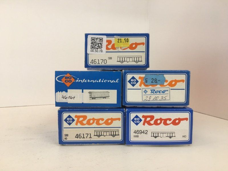 Roco Trains électriques: Spur H0 Roco SBB 5er Set Schiebewandwagen – D'occasion à Büsserach par ModellbahnDepot 9