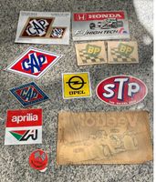 Autocollant sticker vintage Auto CAP Opel Aprilia BP