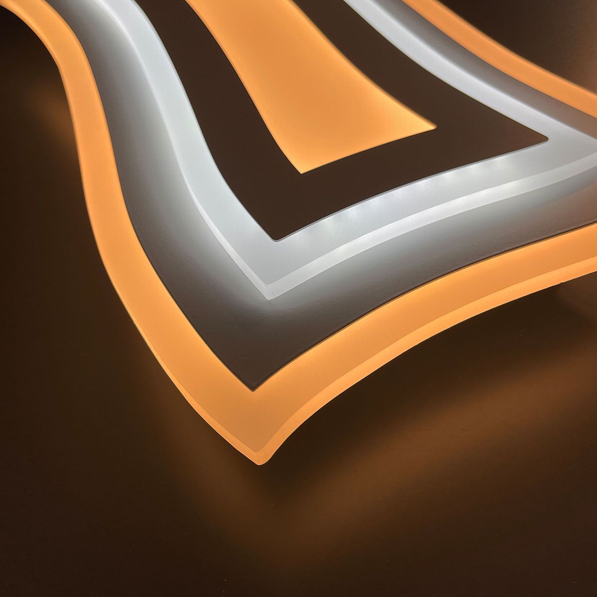 Lampade: LED Wandleuchte, Geschwungen, Dimmbar – Nuovo (secondo la descrizione) da Kreuzlingen venduto da Smart-Light 5