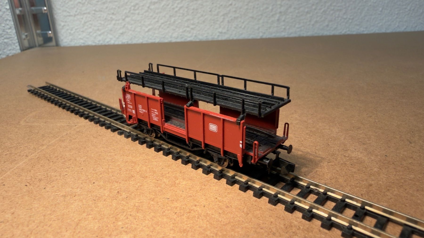 Fleischmann Modellini di ferrovie: Fleischmann Langschienentransportwagen Spur N – Usato da Schlieren venduto da rat_lq6b 7