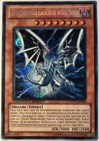 YuGiOh YMP1 Niederträchtiger Blauäugiger weisser Drache SCR
