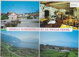 Chailly s/Montreux et la Restaurant Vieille Ferme