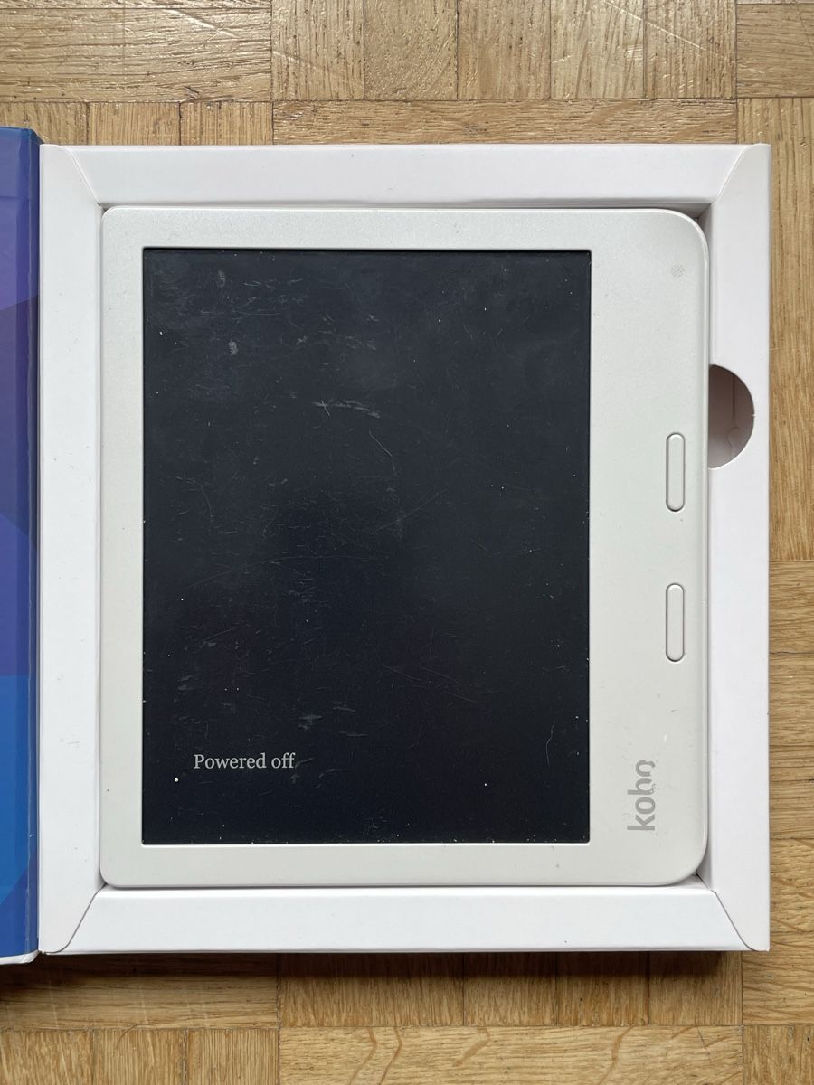Kobo Tablet PC: Kobo Libra 2 E-Reader, White – Gebraucht aus Zürich von mes_tn9g 1