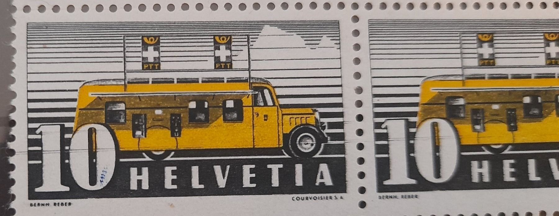 Tutti i francobolli: 210x.1.11 starker schwarzer wischstrich – Usato da Balgach venduto da SIMEON27 1